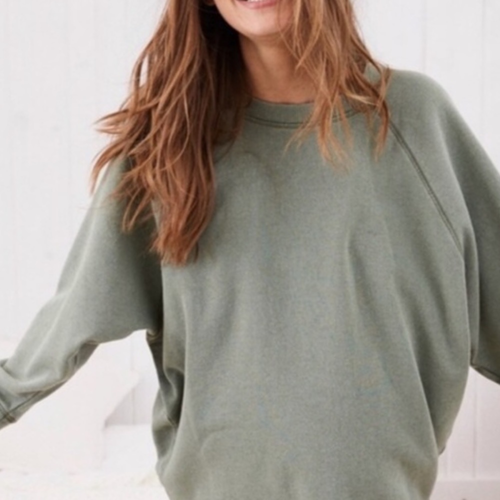 Aerie Cozy Green Sweater